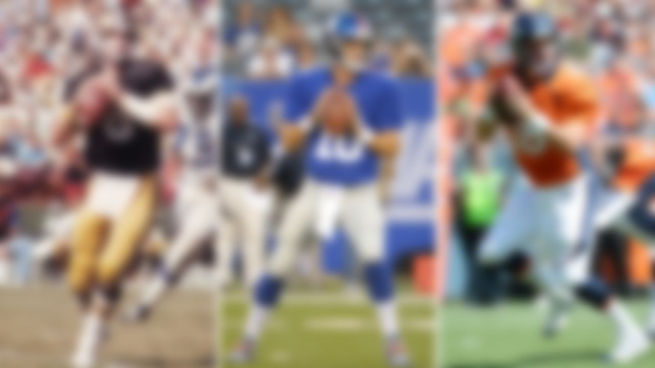 While Archie Manning never won a Super Bowl as QB of the New Orleans Saints, his sons Eli and Peyton have each won rings as quarterbacks of the Giants and Colts, respectively.