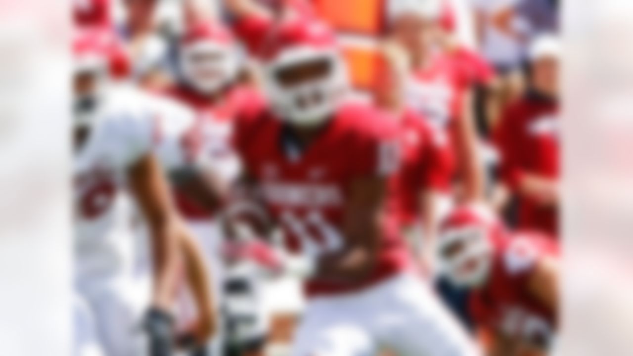 Background: From Blinn College (Texas) to Oklahoma
The skinny: Westbrook was a consensus national top-15 junior college recruit. He played eight games last season and finished with 76 receptions for 1,487 yards and 13 TDs. He enrolled early, went through spring practice and impressed everyone with his quickness and overall speed. Westbrook (6-1, 167) could stand to add some bulk, but he potentially gives OU the kind of electrifying player in space the Sooners have needed for the past few seasons. Who will get him the ball is a question. Texas Tech transfer Baker Mayfield, who sat out last season, will vie with holdover Trevor Knight for the starting quarterback job.