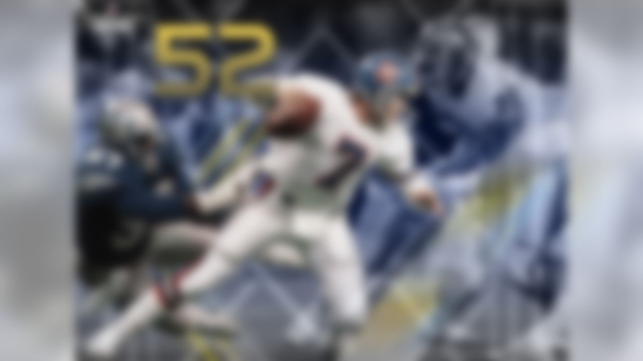 The Broncos and Seahawks have met 52 times in regular-season play (Seattle played in the AFC West from 1977-2001). That's the second-most previous regular-season meetings for any pair of Super Bowl teams. The two teams have met once in postseason play. In the 1983 Wild Card game, Dave Krieg went 12-for-13 for 200 yards, three TD and a perfect passer rating of 158.3 opposite Broncos QB Steve DeBerg. In relief of DeBerg, rookie John Elway went 10 for 15 with 0 TD and one INT. Seattle won 31-7.