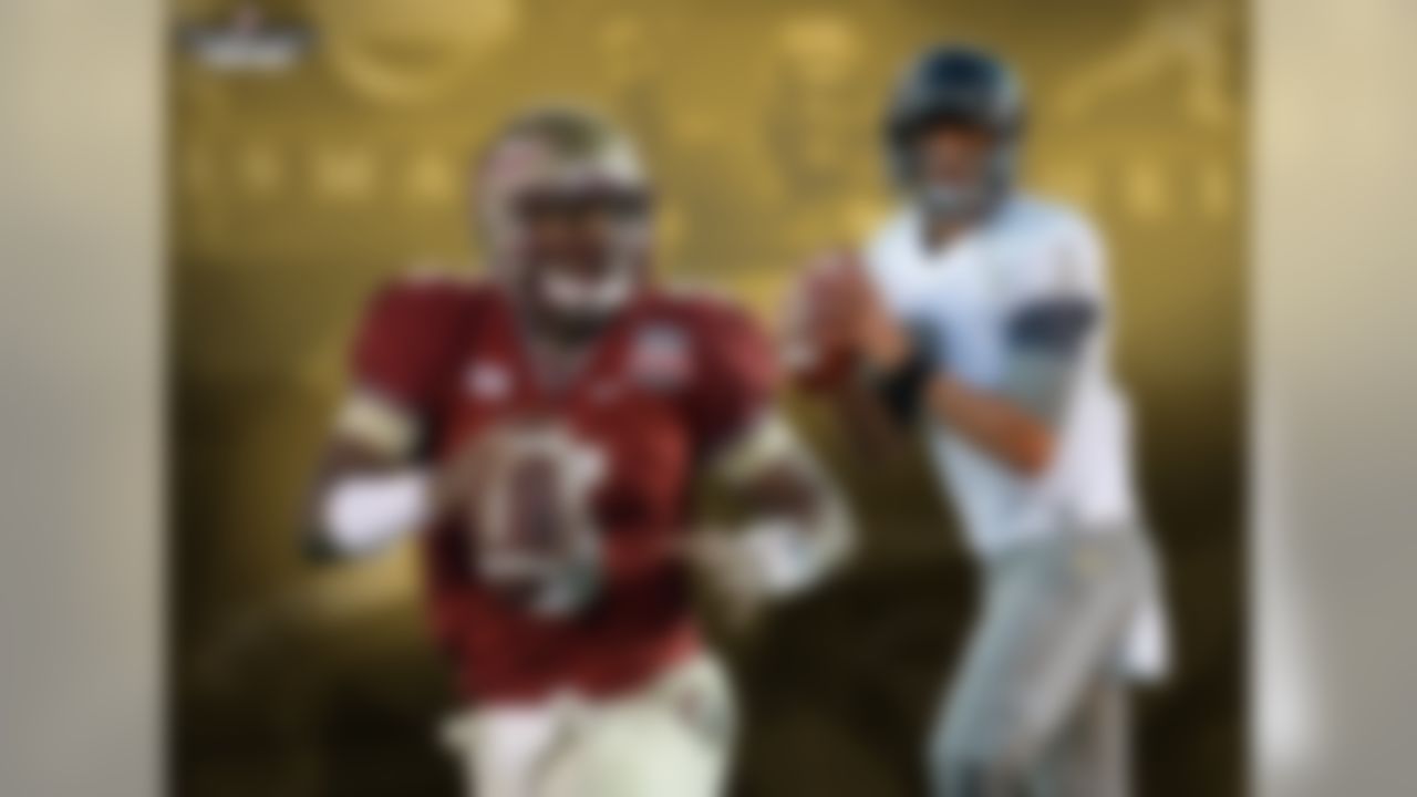 There have been 79 different players to win the Heisman Trophy. Yet the 2015 NFL Draft marked the first time ever that Heisman winners were selected first and second overall in the same draft. Prior to 2015, there had been only one previous draft in which two Heisman Trophy winners even went in the top 10: 2006, when USC teammates and back-to-back Heisman winners Reggie Bush and Matt Leinart went second and 10th overall, respectively.