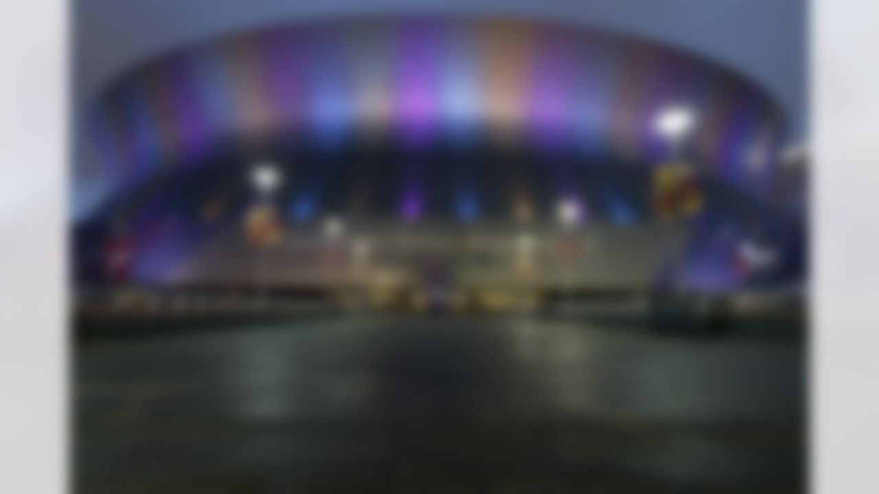 A general view of the the Superdome in New Orleans on Tuesday, January 29, 2013. (Perry Knotts/NFL)