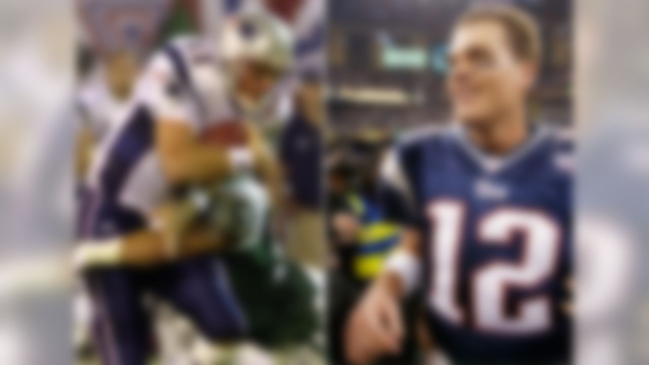 Few thought Drew Bledsoe's Week 2 injury would be the catalyst for the most dominant run in New England Patriots history. But that's exactly what happened when Tom Brady (right) took over and led the Patriots to a Super Bowl upset of the St. Louis Rams.