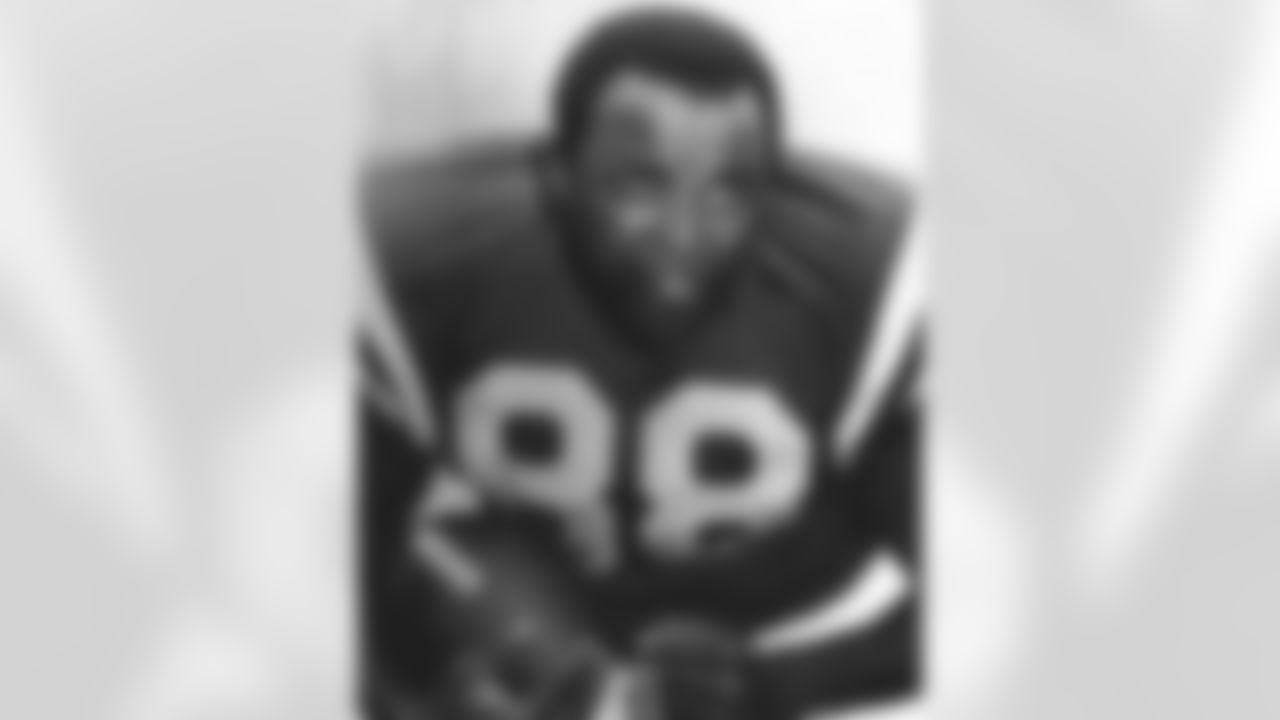 A Sept. l8,1969 photo of John Mackey of the Baltimore Colts. (Associated Press)