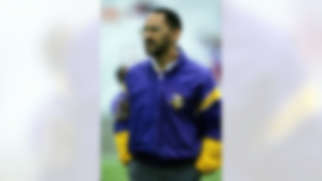 Minnesota Vikings defensive coordinator Tony Dungy before a 35 - 7 victory over the Tampa Bay Buccaneers on November 8, 1992 at Tampa Stadium in Tampa, Florida. (AP Photo/Al Messerschmidt)