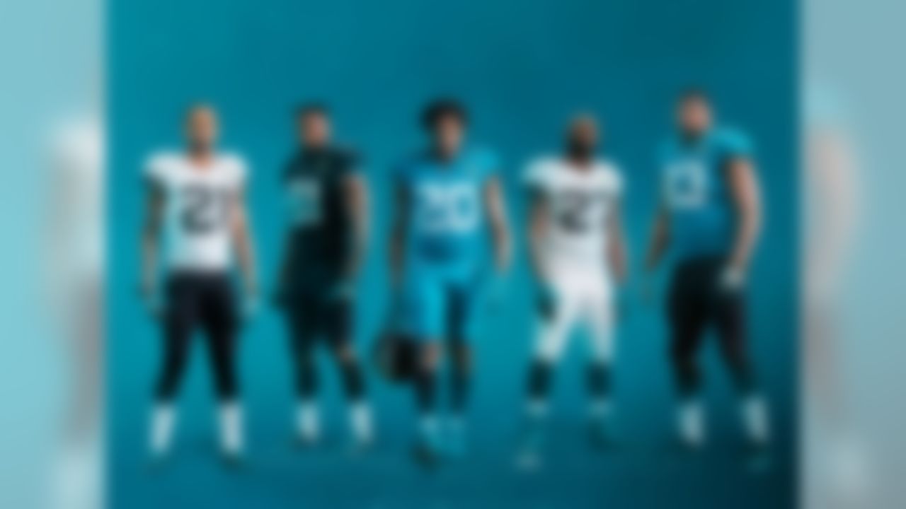 The Jags revealed a new set of jersey, sock and pant color combinations with their 2019 uniforms. The team logo remains the same for the upcoming NFL season.