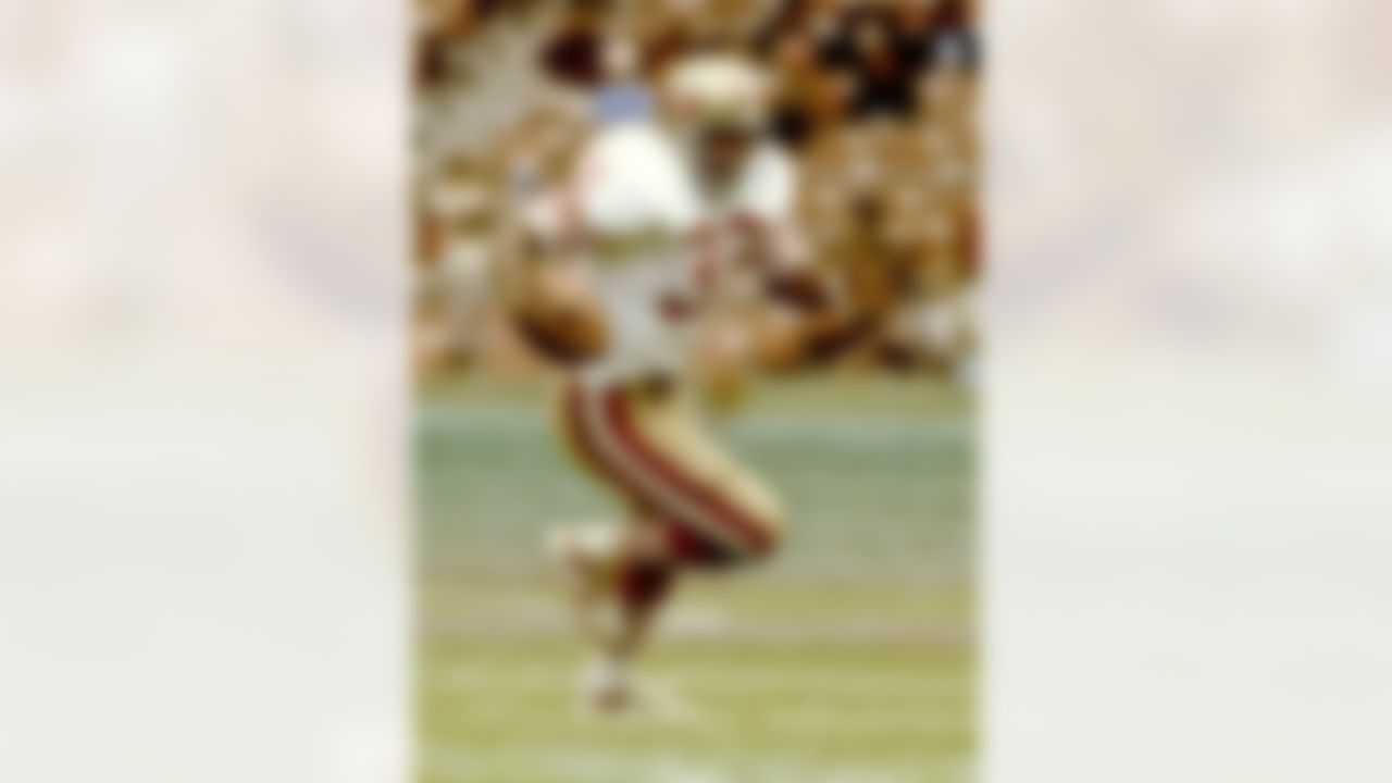 OJ Simpson, San francisco 49ers running back, in 1978. (Al Messerschmidt/NFL)
