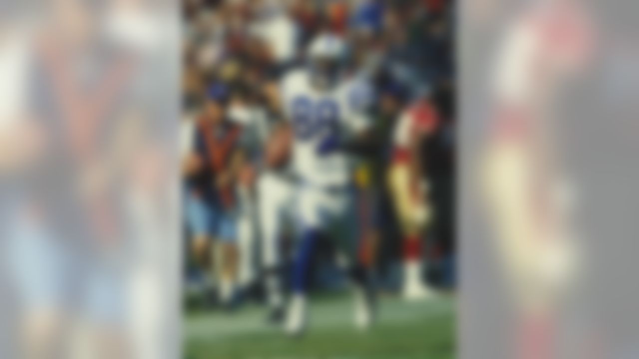Indianapolis Colts Marvin Harrison (88) in action during a game against the San Francisco 49ers on October 18, 1998 at 3Com Park in San Francisco, California. Marvin Harrison played for 13 years all with the Colts and was a 8-time Pro Bowler. (AP Photo/David Durochik)