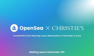 Christie's Partners With OpenSea For First On Chain Auction
