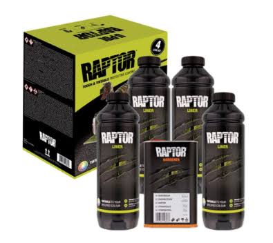 Raptor Bedliner Kit Black and Tintable