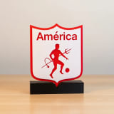 Escudo en 3D América de Cali view 4