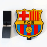 Escudo FC Barcelona 3D view 4