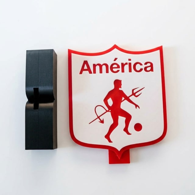 Escudo en 3D América de Cali view 5