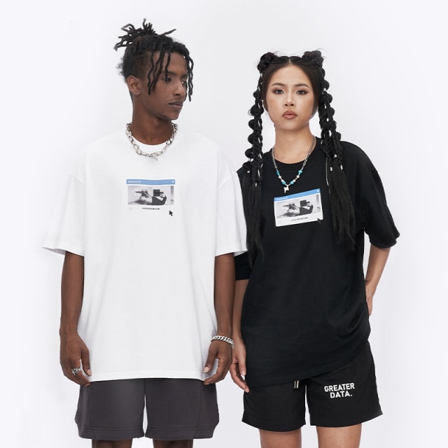T-shirt imprimé tendance pour homme – Collection printemps-été
