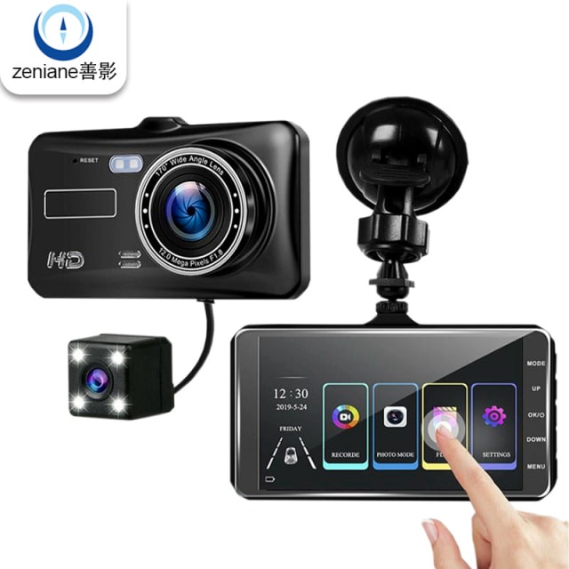 New Product HD Driving Recorder 4 Inch IPS HD Loop Video 1080P