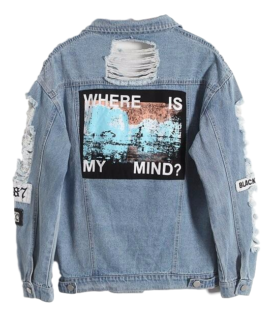 Veste denim where is my mind