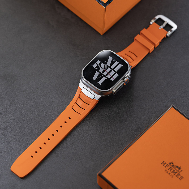 Universal Fluororubber Watch Strap