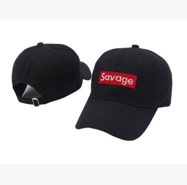 Sauvage Casquette de baseball Broderie Hommes Papa Chapeau Coton Os Femmes Snapback Casquettes