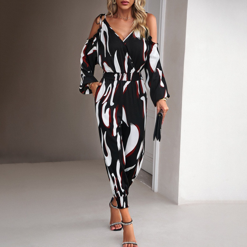 Combinaison de mode pour femmes (style européen et américain)....European And American Women's Clothing Fashion Jumpsuit