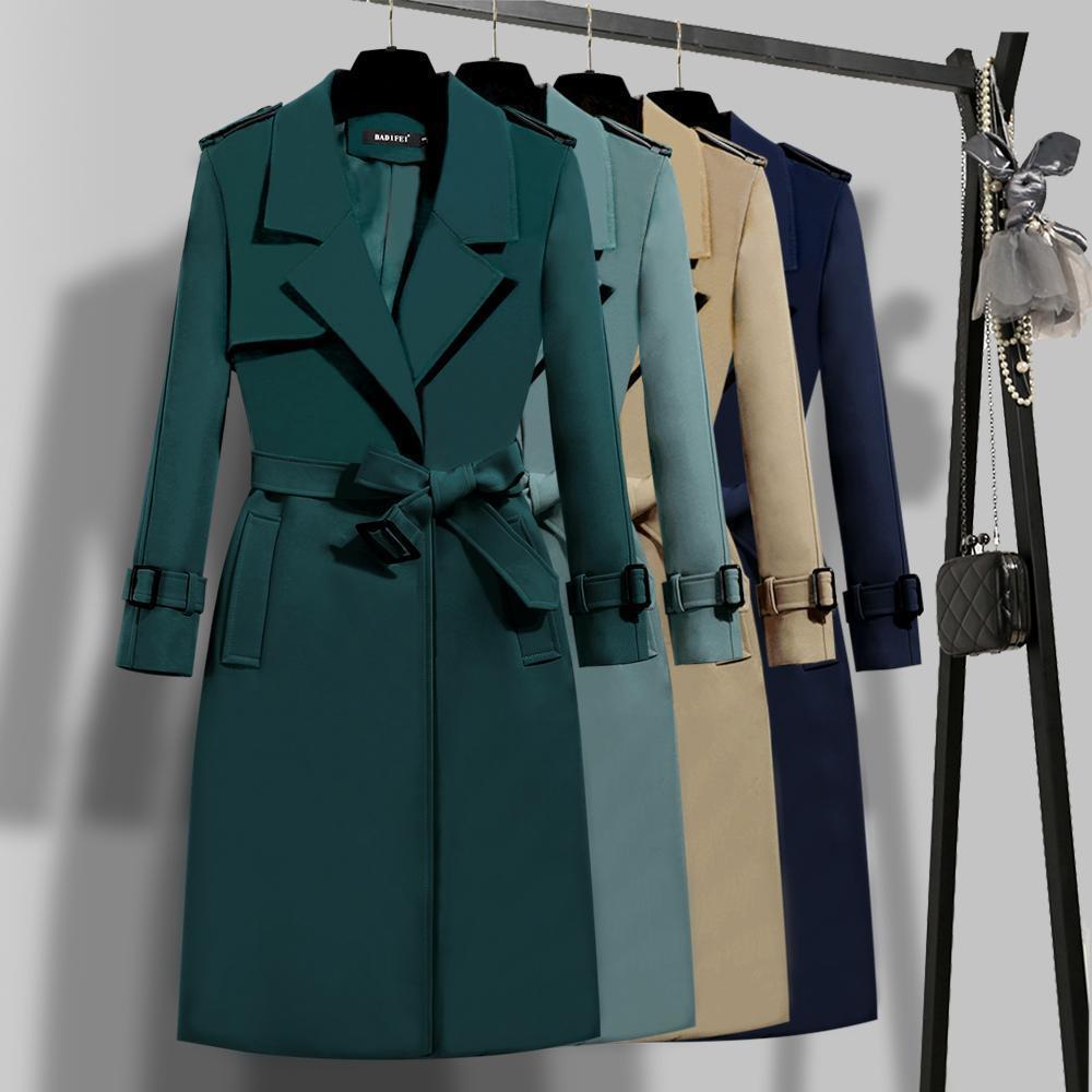 Manteau élégant et tendance pour le printemps et l'automne  ......  Clothing Fashion Spring And Autumn Coat