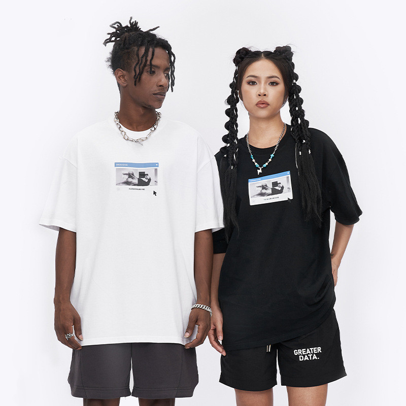 T-shirt imprimé tendance pour homme – Collection printemps-été