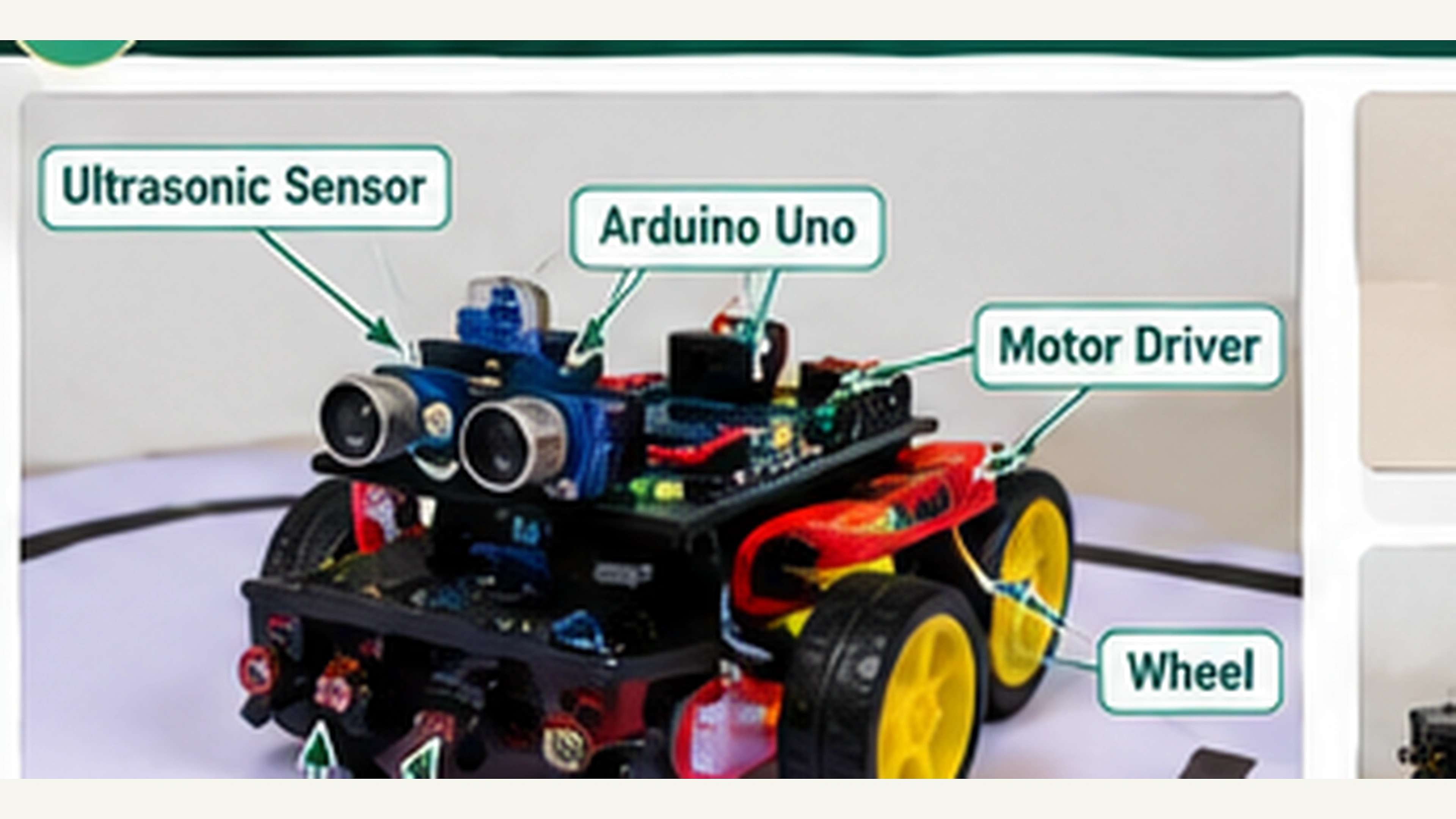 Line Follower Robot - Hero Front 3/4 Mobile Robotic Chassis - Laboratory Prototype