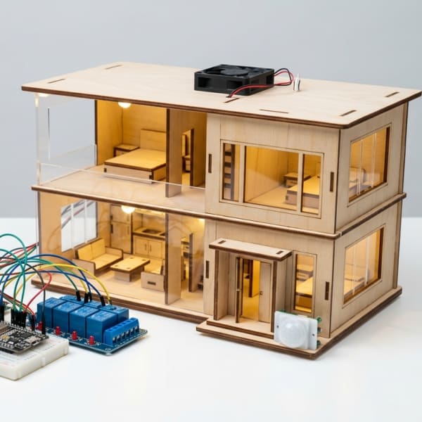 5G IoT Security Monitoring Gateway — Real-world physical engineering prototype photography