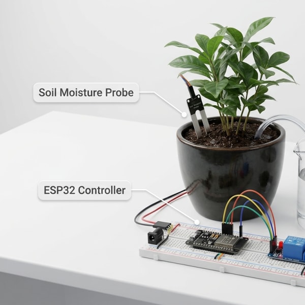 Drone-to-Ground Telemetry Link — Real-world physical engineering prototype photography