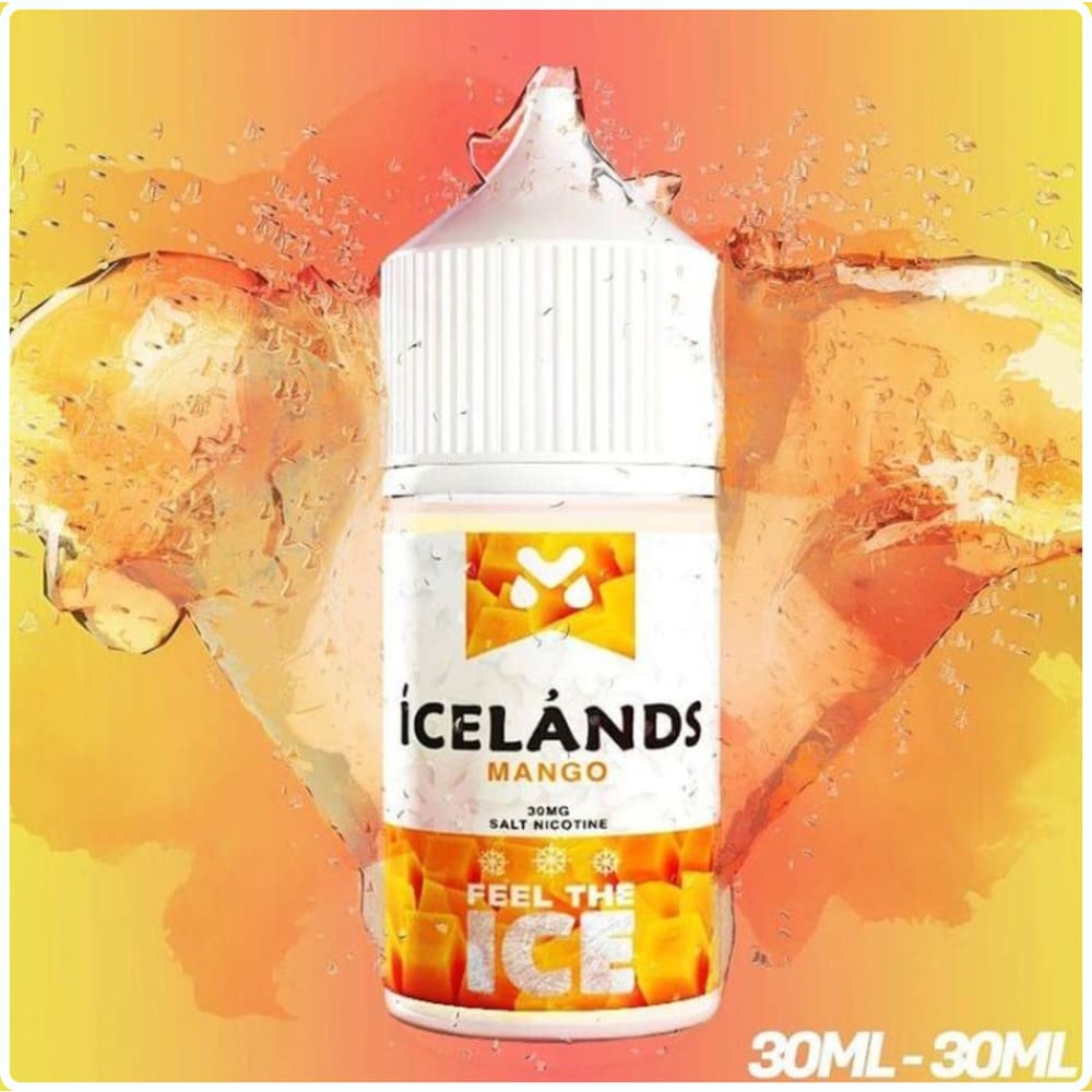 Jual Icelands Mango Salt Nic 30Ml By Move Juice 100% Authentic - Liquid