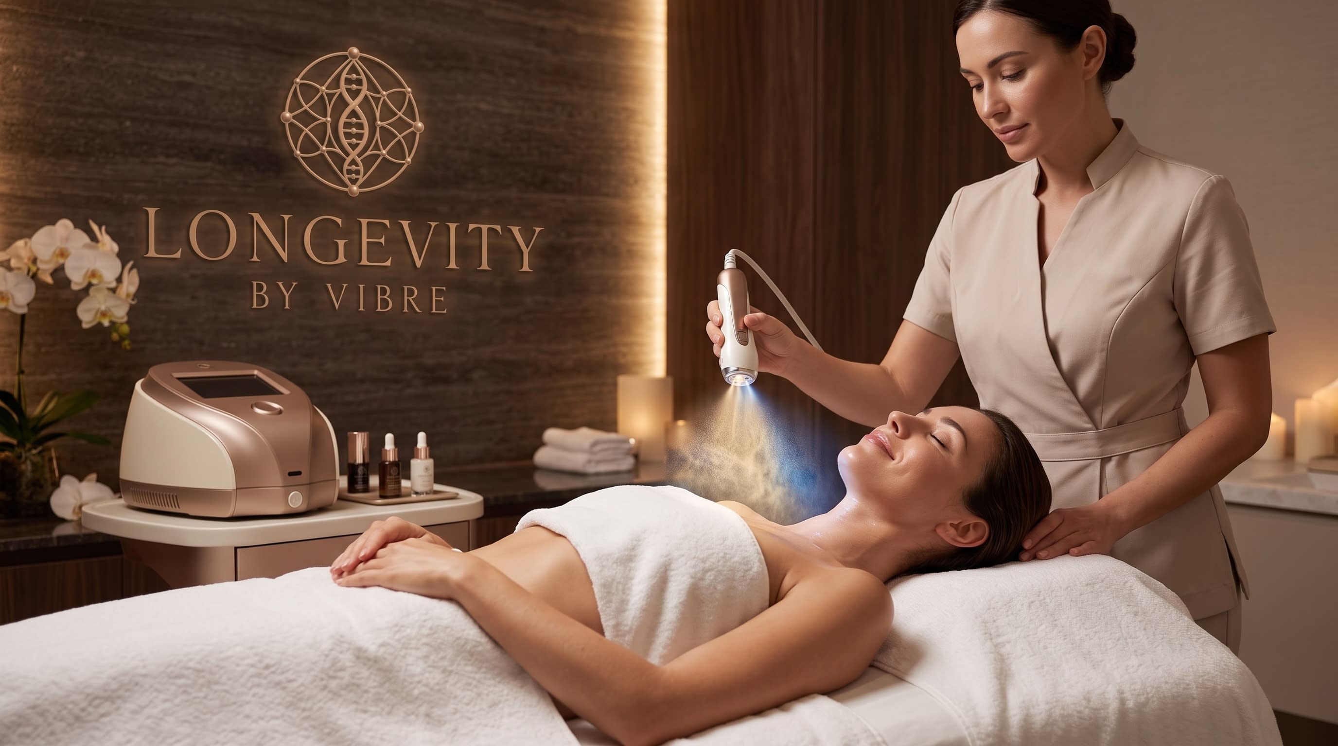 Glow + Mesoboost · Longevity By Vibre