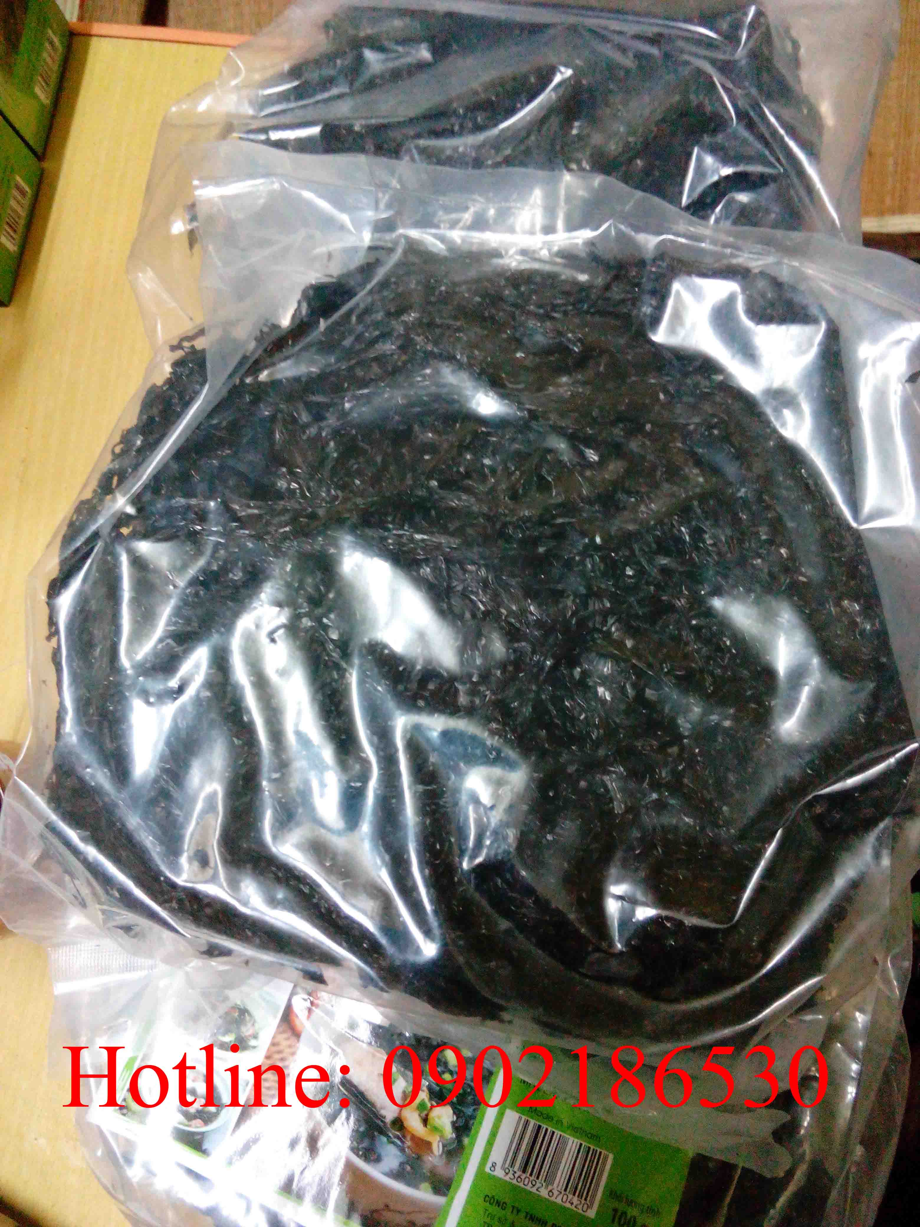 Rong mứt (rong biển khô) nấu canh (hoặc rang cháy tỏi)!