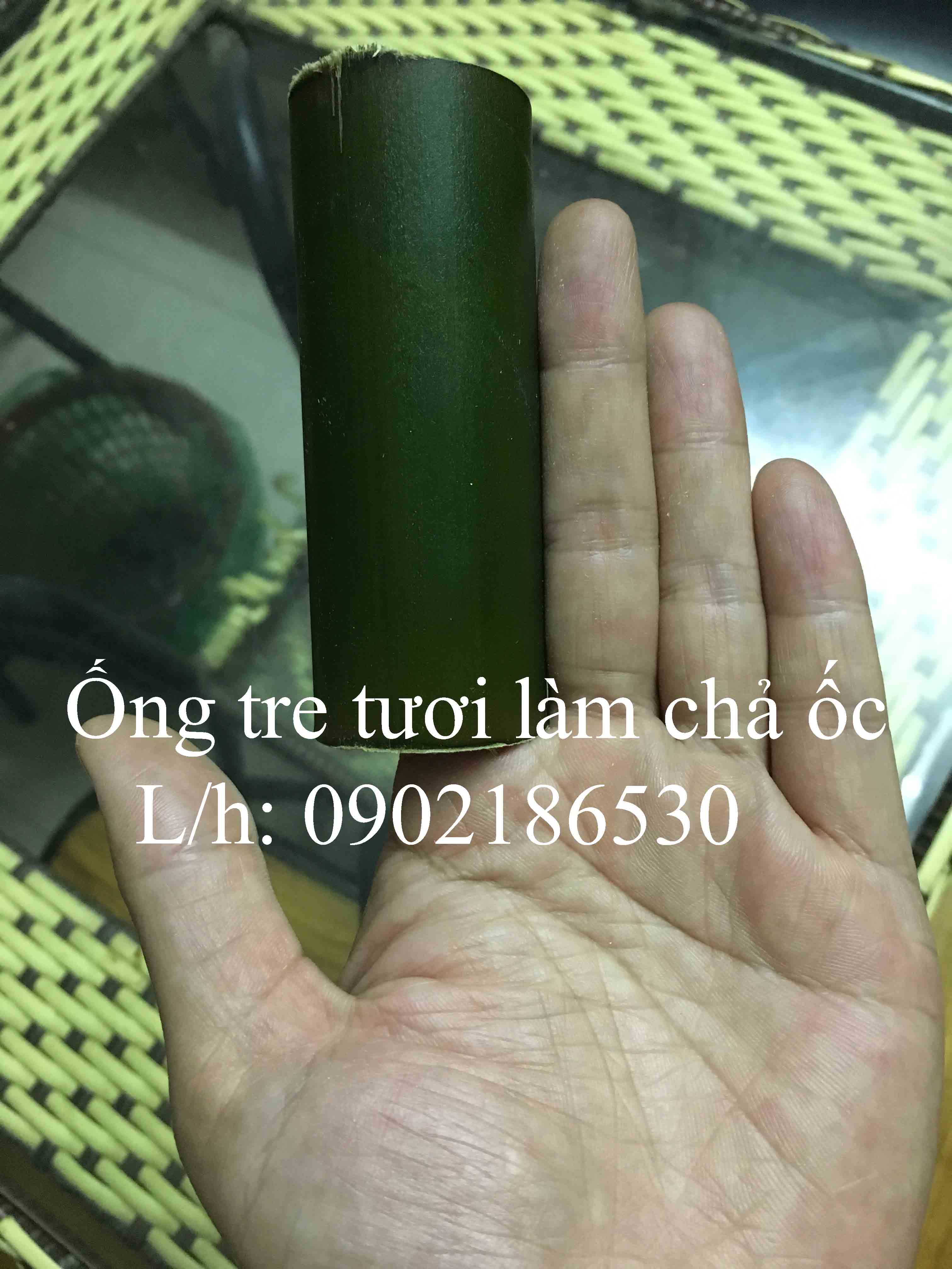 Chả ốc hấp ống nứa - Liên hệ mua hàng: 0902186530