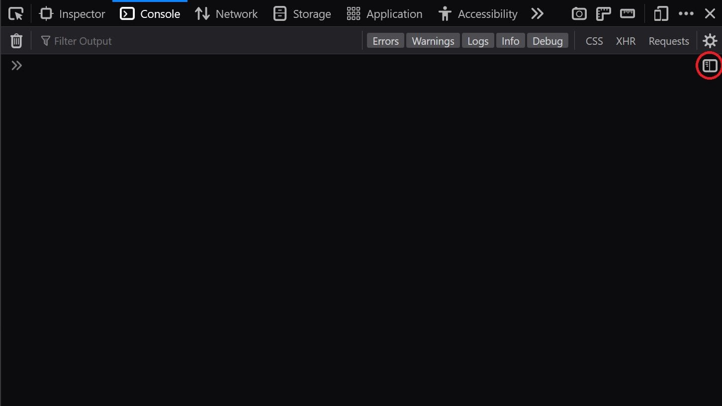 Firefox Dev Tools Snippets