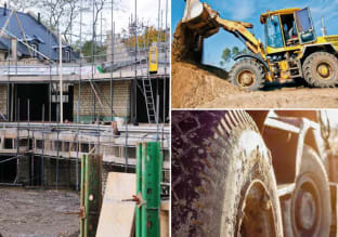 Hydraulically treated soils in residential construction
