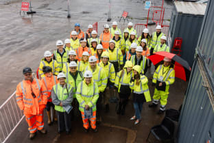 a photo of the LQS team in their ppe