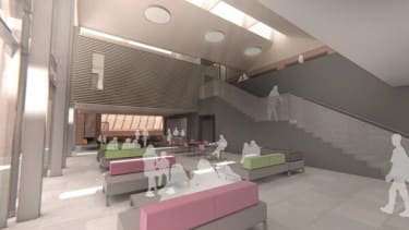 Mock up image of Radley college interiors