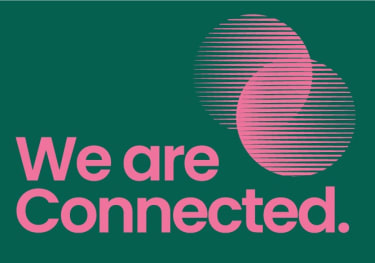 We are connected - page card