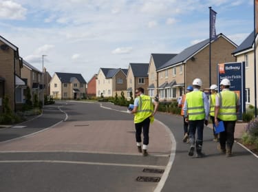 Pride in the Job awards judging in Colchester new build homes