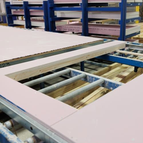 Factory visit, rollalong, Modular Offsite Construction