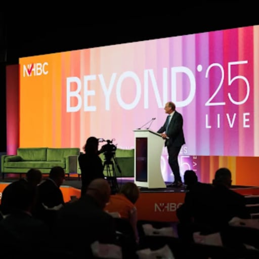 David Campbell on stage at BEYOND '25 LIVE