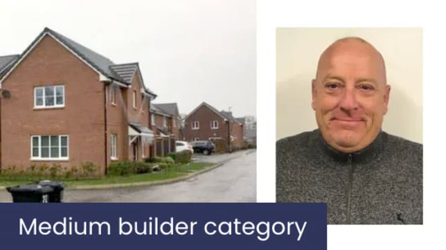 Dave Whitley - 2021 winner - medium builder category