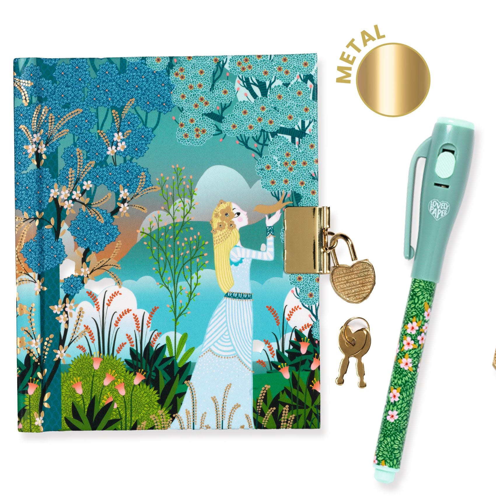 Charlotte little secret notebook - magic pen