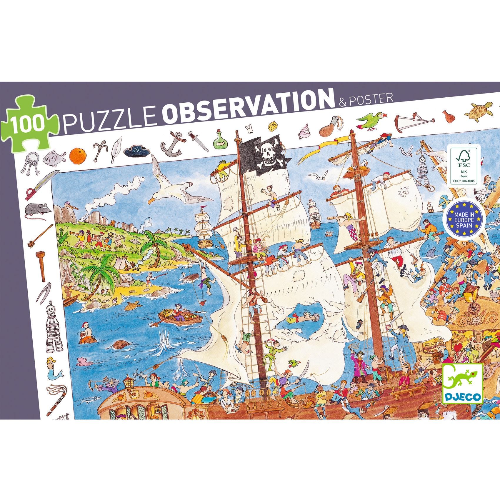 Pirates - 100 pcs