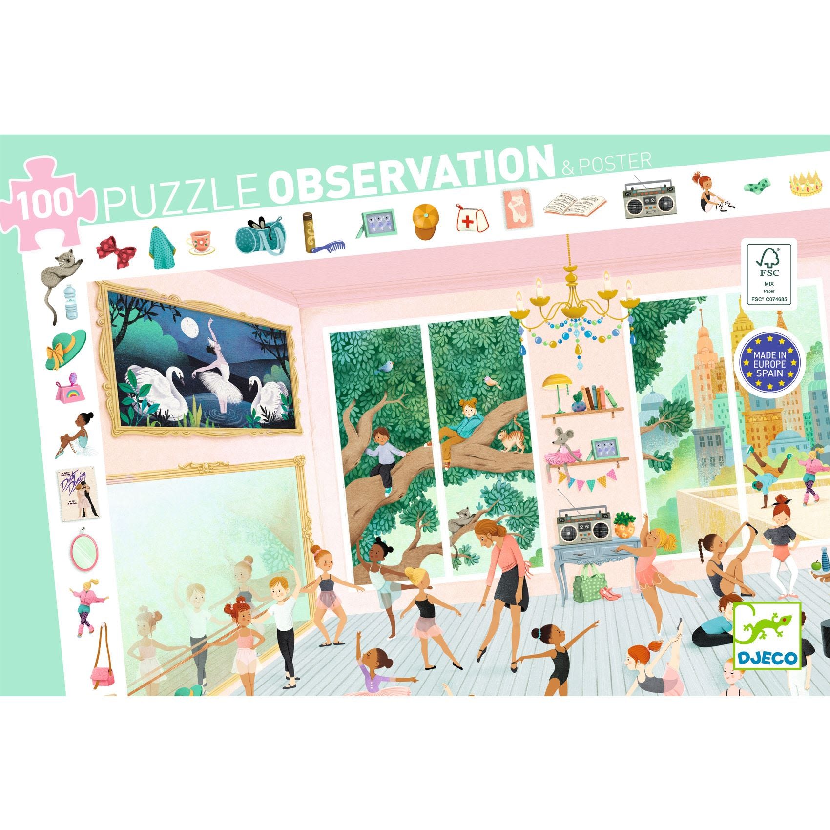 The dance school - 100 pcs
