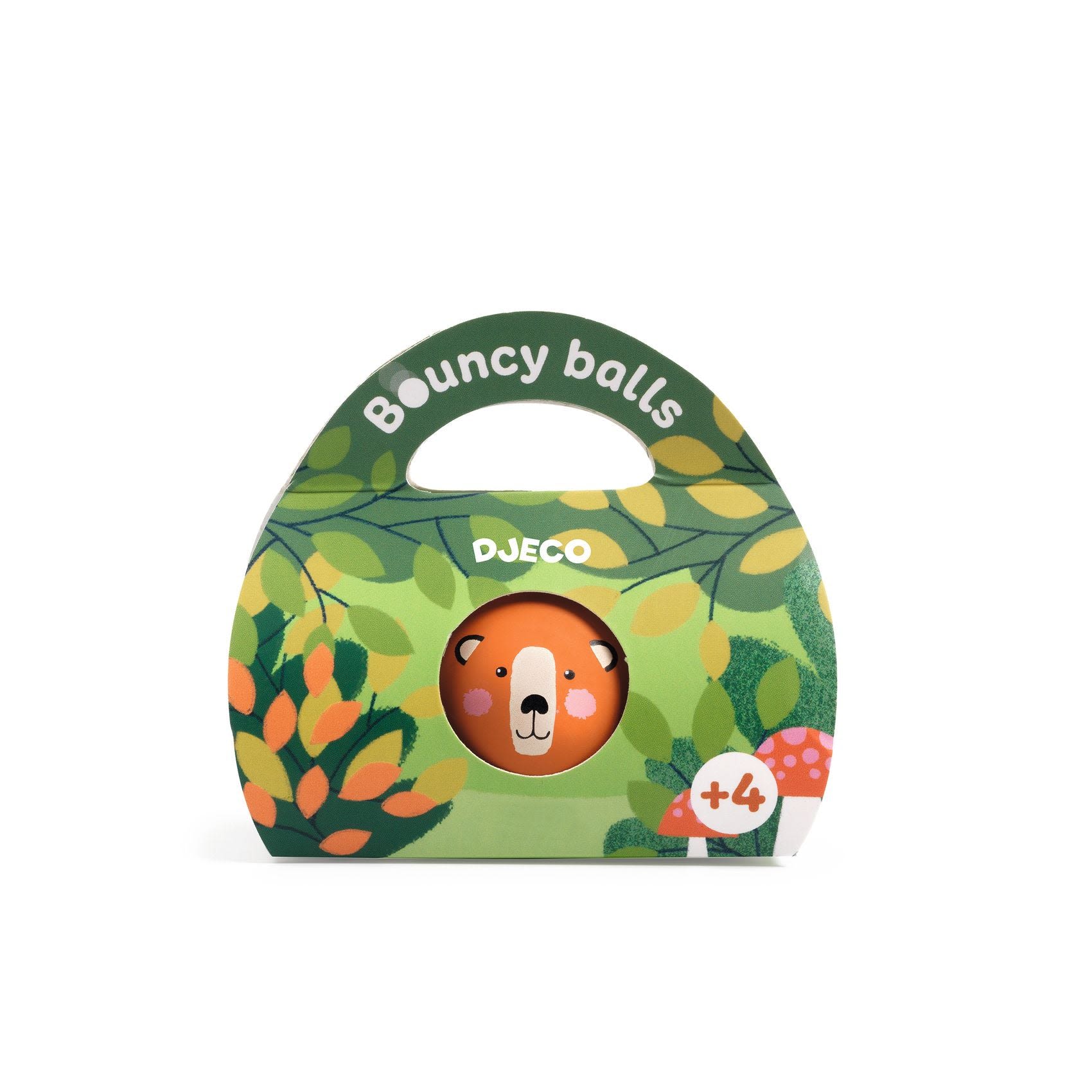Assorted bouncing balls - Wild - Display 12 pcs
