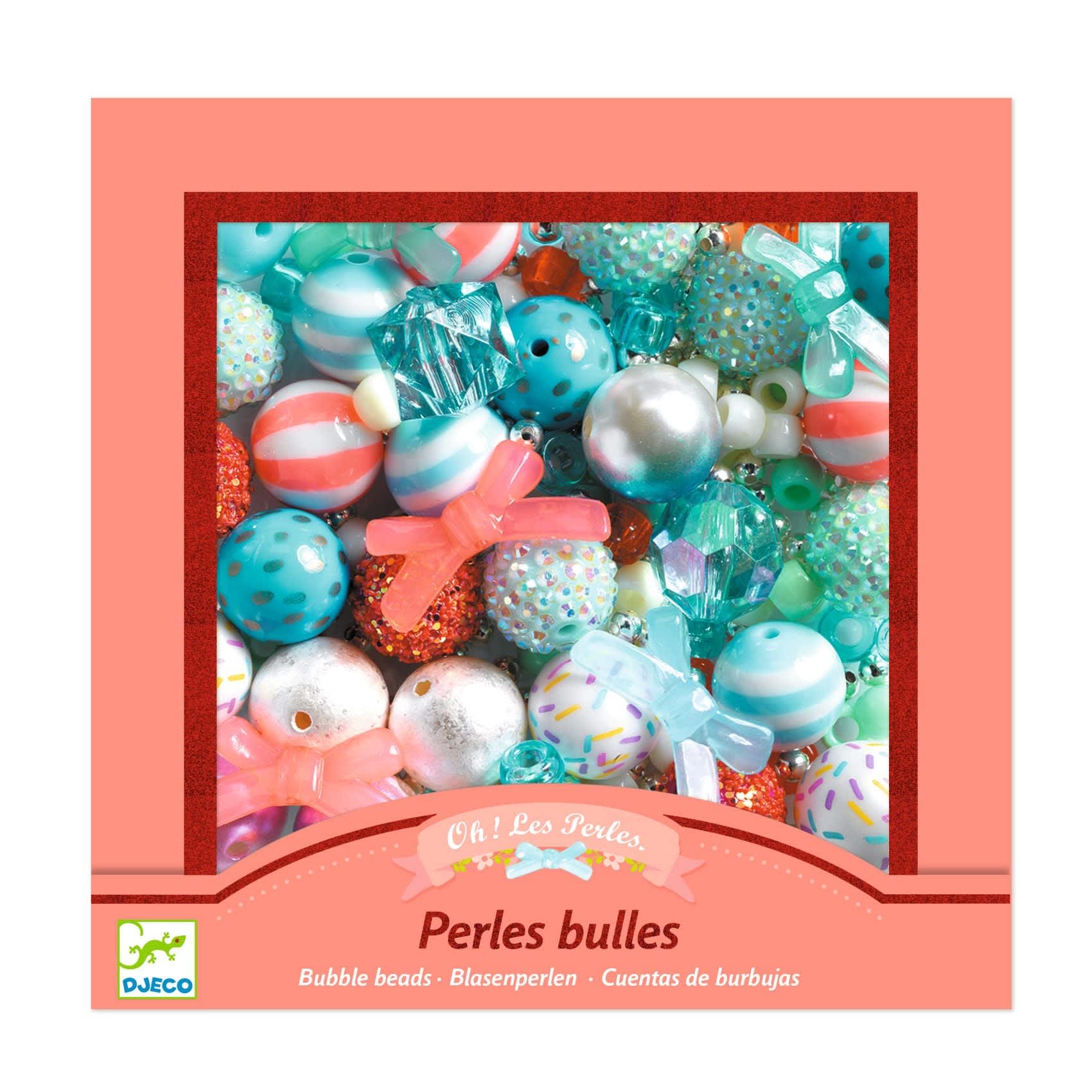 Bubble beads, Silver