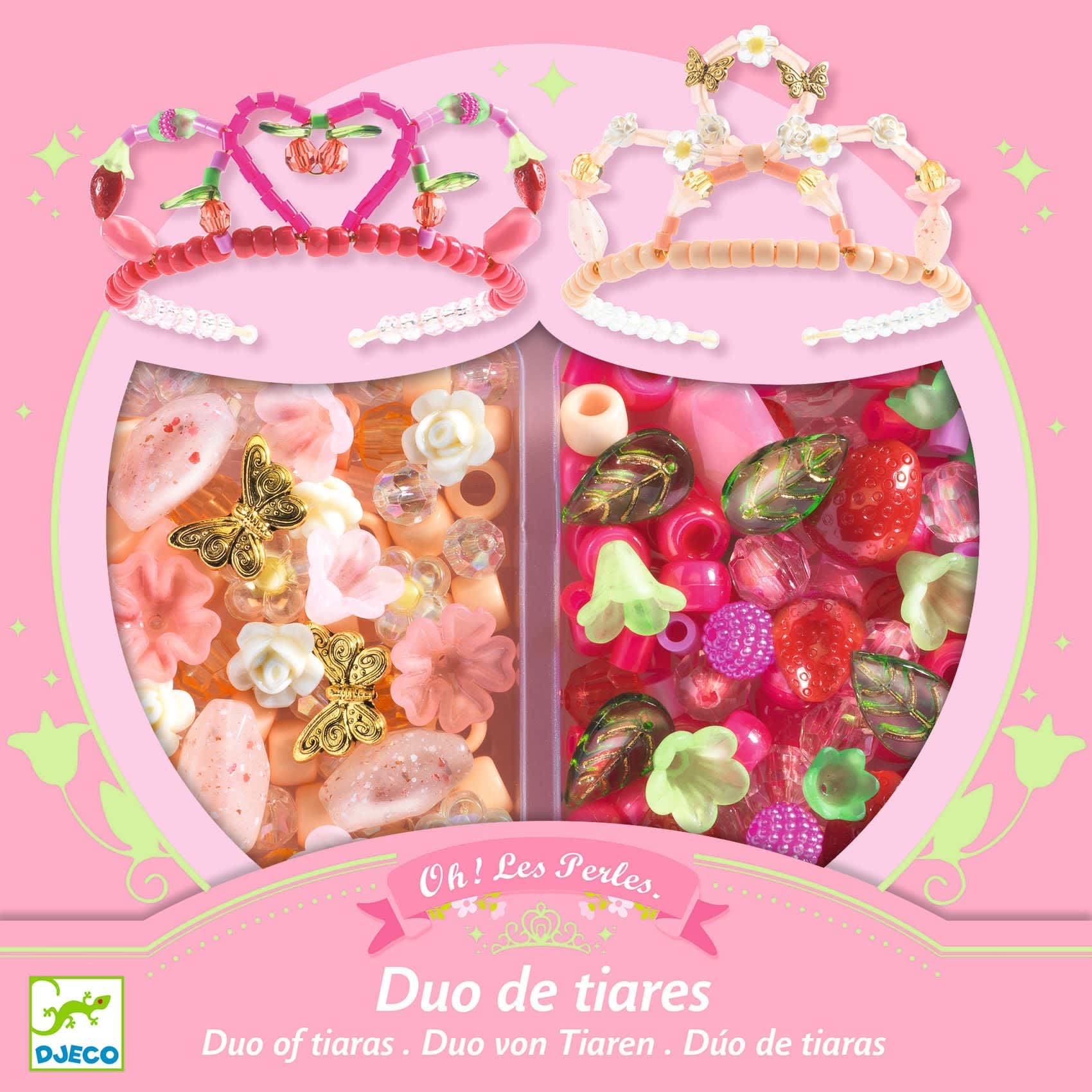 Dúo de tiaras, Rosa