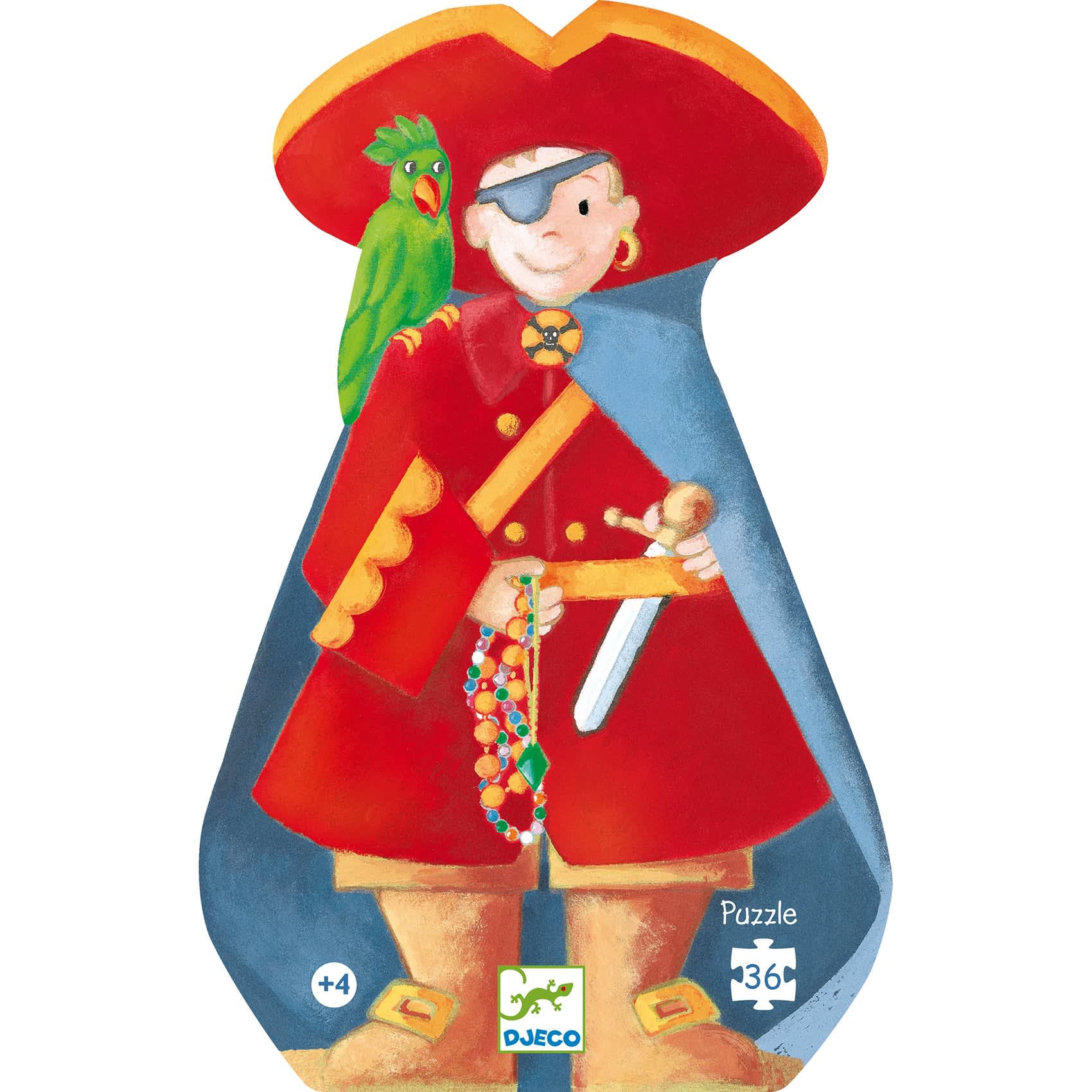 The pirate and his treasure - 36 pcs
