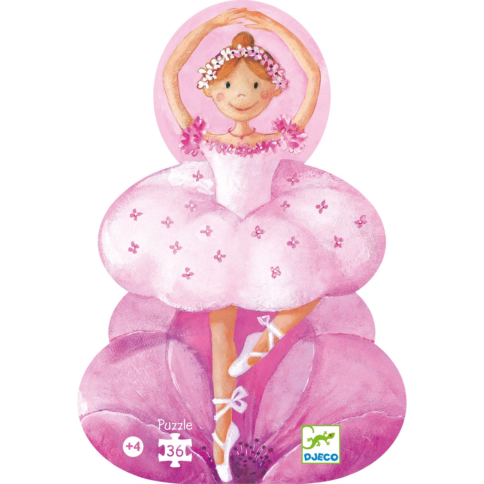 The ballerina with the flower - 36 pcs