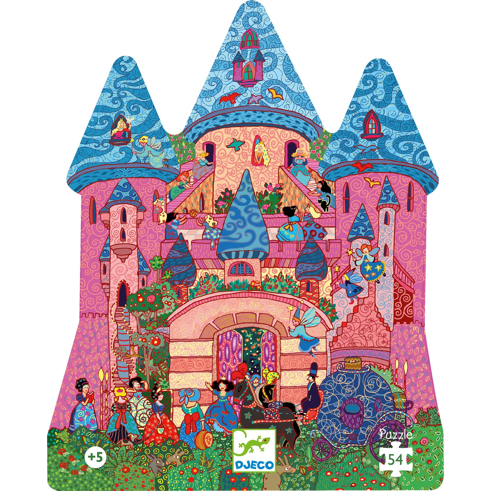 The fairy castle - 54 pcs