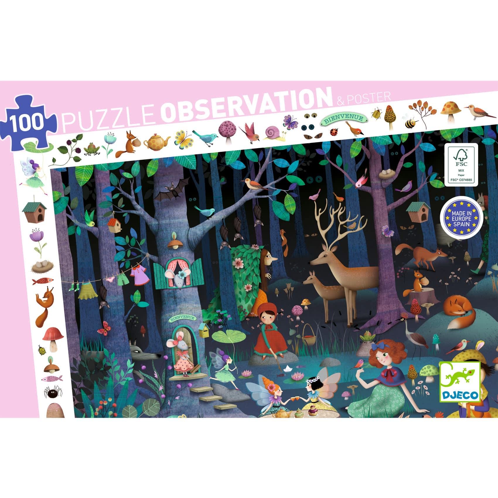 Enchanted Forest - 100 pcs